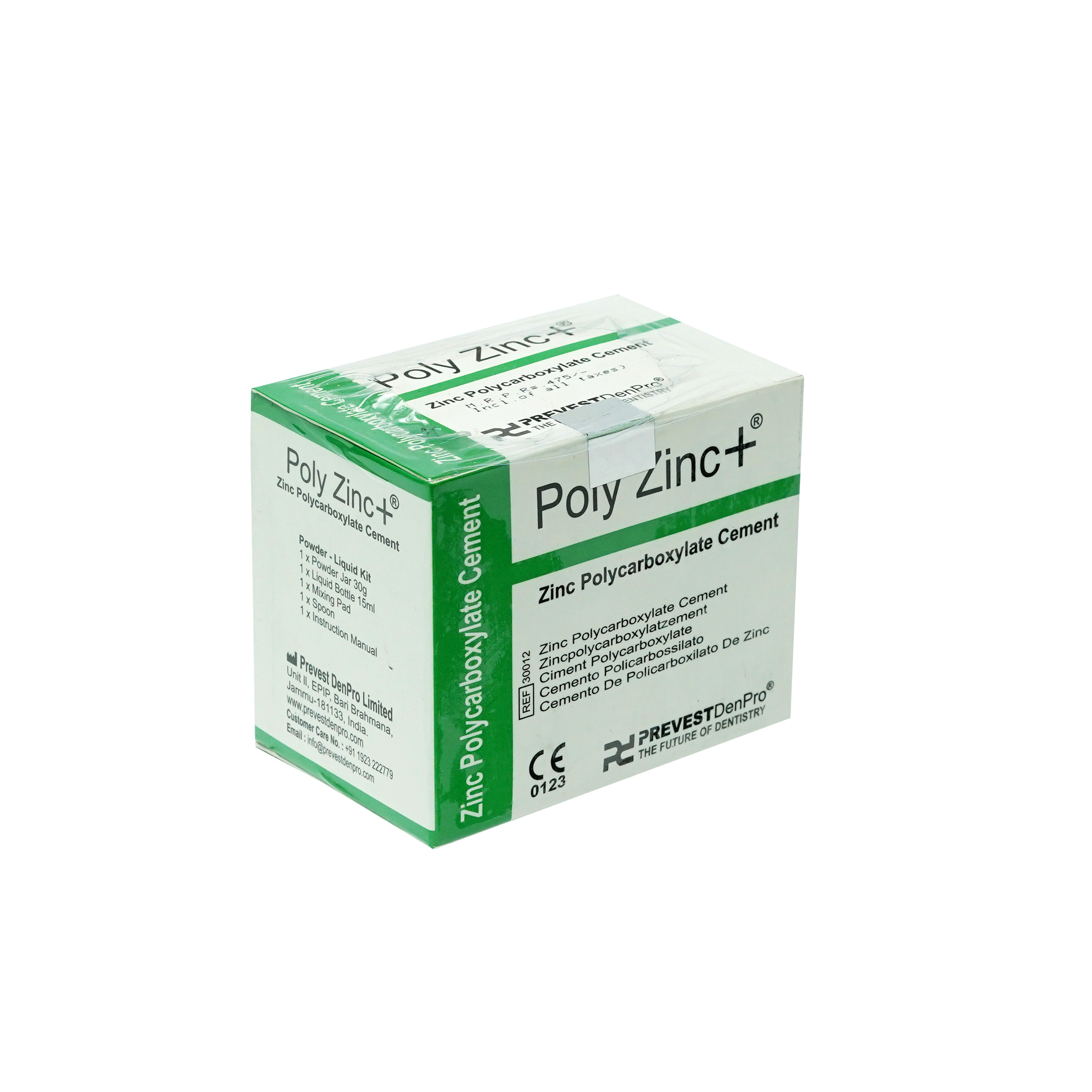 Prevest Denpro Poly Zinc+ Zinc Polycarboxylate Cement